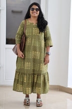 Styled office look with tote bag
