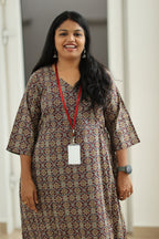 Maroon Ajrakh Print 30+ Women Everyday Office Kurta (Top + Bottom) | MAGI0016
