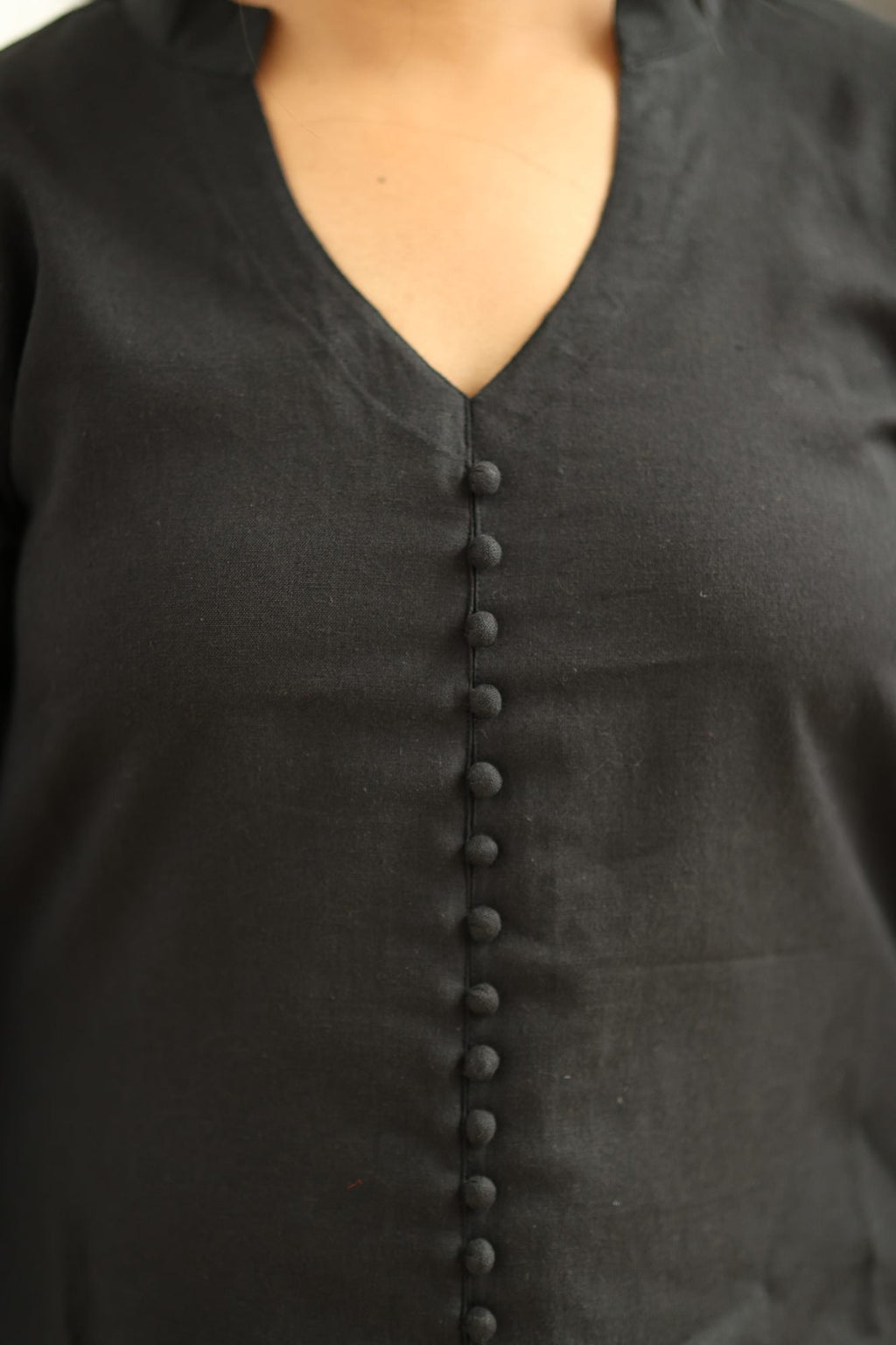 Black Mirror Work 30+ Women Everyday Office Kurta (Top + Bottom) | MAGI0019