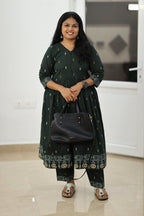 Styled for the office with a black bag