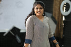 Tutti Frutti Navy Stripe 30+ Women Everyday Office Kurta (Top + Bottom) | MAGI0062